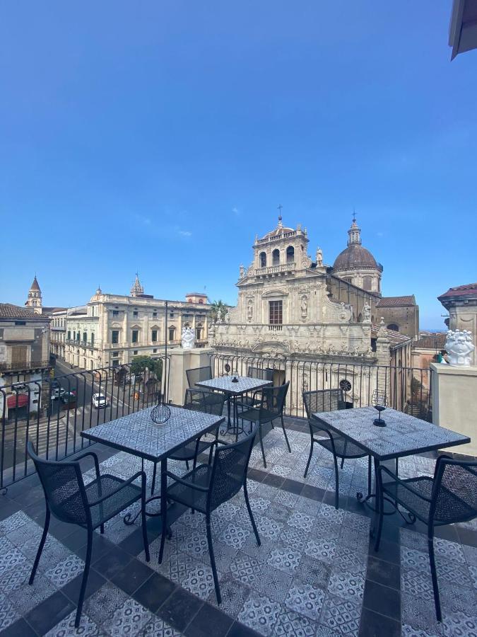 Hotel Palazzo Frami Acireale Exterior foto
